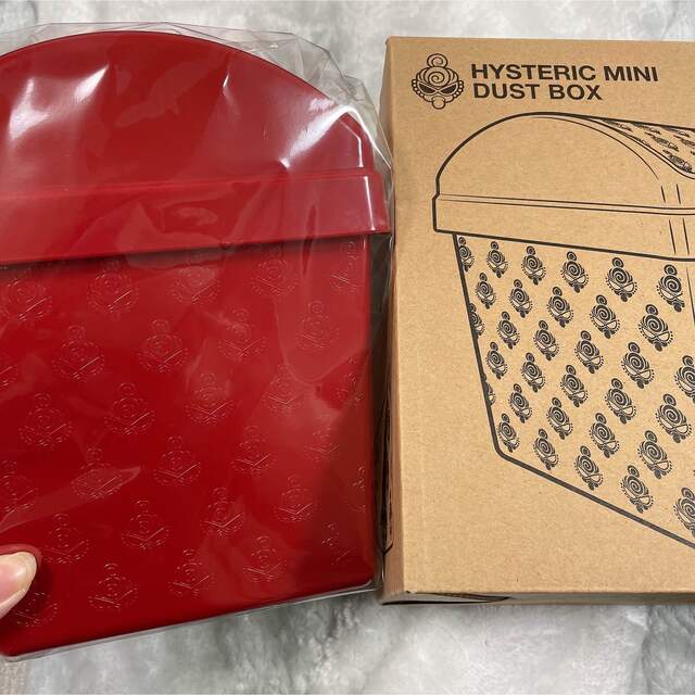 HYSTERIC MINI - HYSTERIC MINI ダストボックス ノベルティ赤の HYSTERIC MINI - HYSTERIC MINI ダストボックス ノベルティ赤の