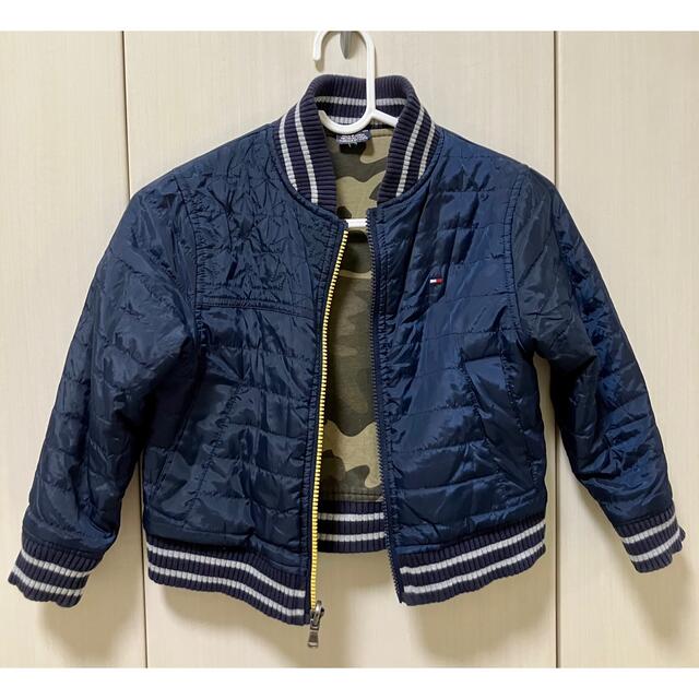 TOMMY HILFIGER(トミーヒルフィガー)の【トミーヒルフィガー】リバーシブルブルゾン キッズ/ベビー/マタニティのキッズ服男の子用(90cm~)(ジャケット/上着)の商品写真