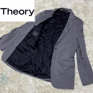 theory - 【美品】セオリー Theory /テーラードジャケット/現行タグ/グレー/34