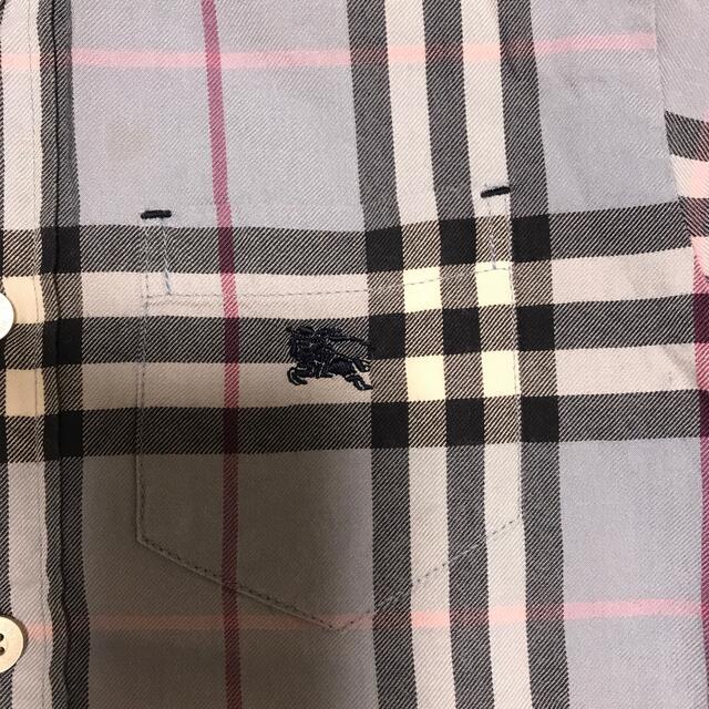 BURBERRY(バーバリー)のバーバリー　Burberry シャツ　チェック　110cm  キッズ/ベビー/マタニティのキッズ服男の子用(90cm~)(ブラウス)の商品写真