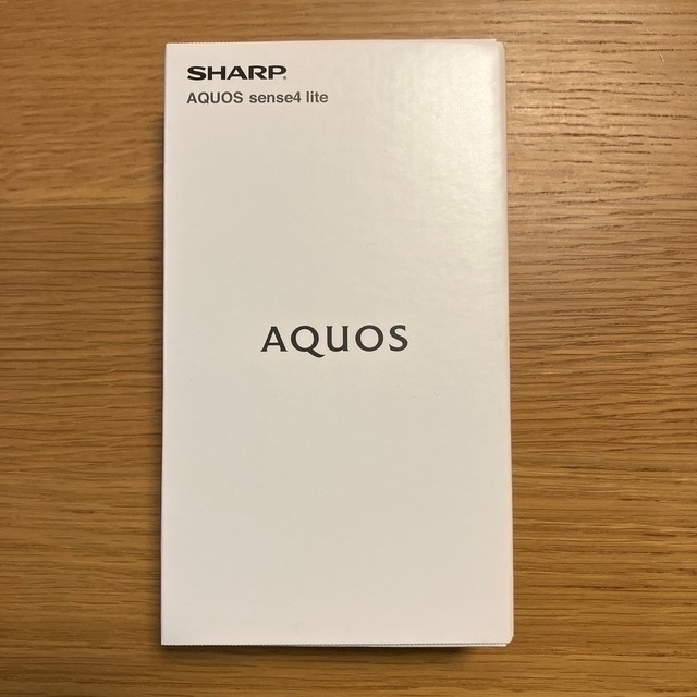 SHARP シャープ AQUOS sense4 lite 64GB ブラック Z