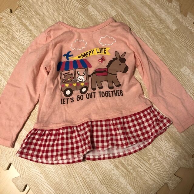 ⭐︎秋物⭐︎Tシャツと上着セット♪ キッズ/ベビー/マタニティのキッズ服女の子用(90cm~)(カーディガン)の商品写真