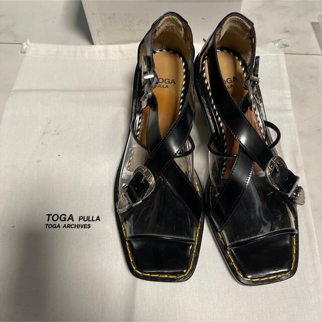 美品】TOGA PULLA パンプス ブラック 37 素晴らしい外見 37%割引 www