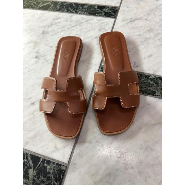 かわいい~!」 Hermes - エルメス オラン サンダル 36 サンダル