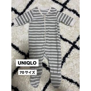 ユニクロ(UNIQLO)のUNIQLO カバーオール　70サイズ(カバーオール)