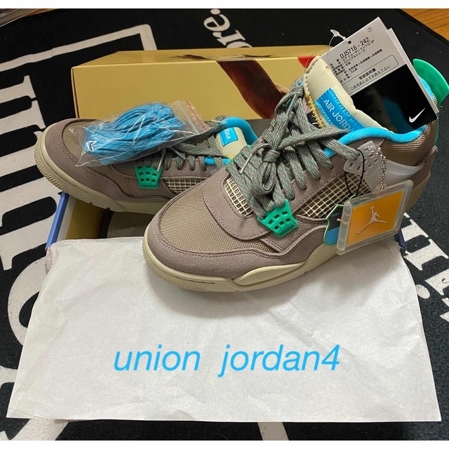 UNION × AIR JORDAN 4  "TAUPE HAZE" 26.5