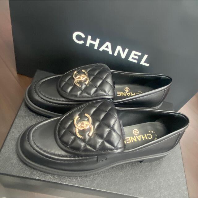 CHANEL ローファー 38.5 - bilisko.com.br