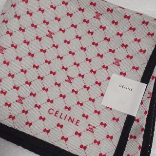 セリーヌ(celine)の値下げ📌セリーヌ☆シルク40%大判ハンカチーフ🎀58×58(ハンカチ)