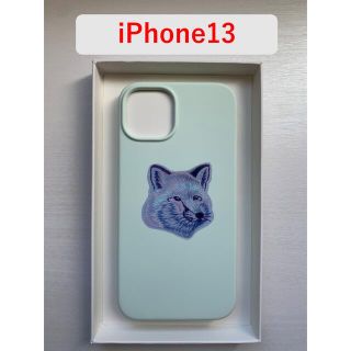 メゾンキツネ(MAISON KITSUNE')のメゾンキツネ Cool-Tone iPhone13 ケース (ミント)(iPhoneケース)