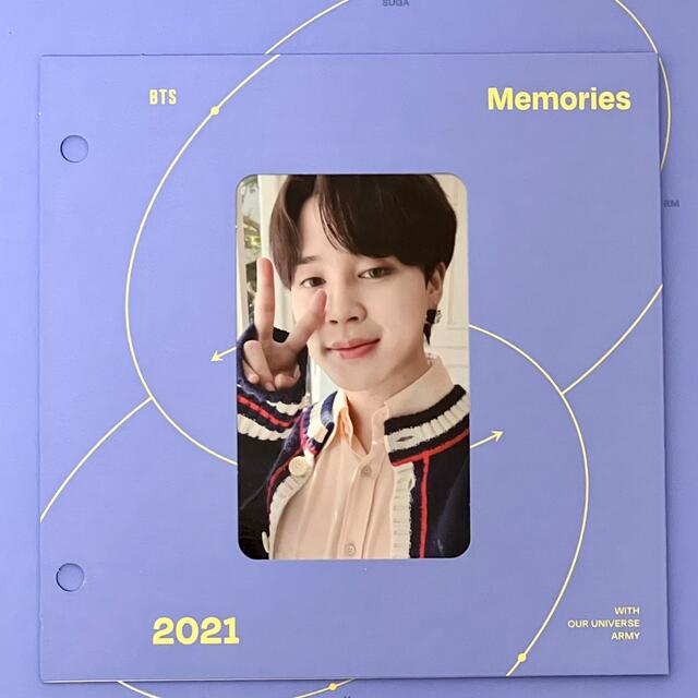 タレントグッズBTS memories 2021 Blu-ray トレカ ジミン JIMIN