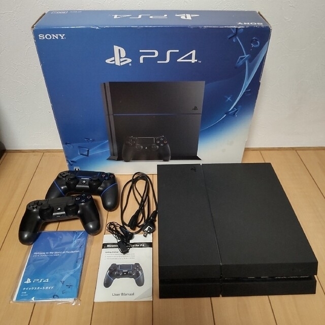 ＰＳ４　500GB  本体　コントローラー２個セット