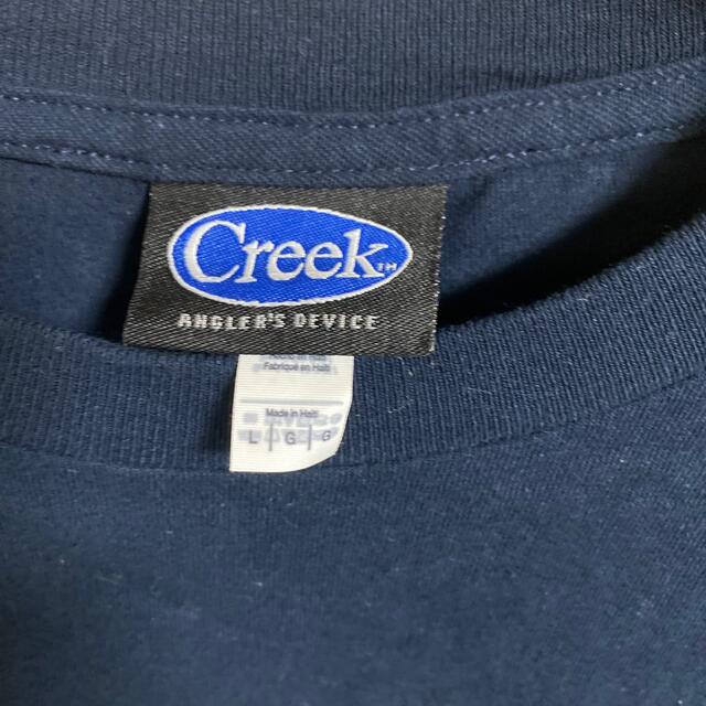 Tシャツ/カットソー(七分/長袖)creek anglers device ロンT