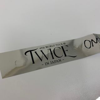 トゥワイス(TWICE)のTWICE WORLDTOUR銀テープ(アイドルグッズ)