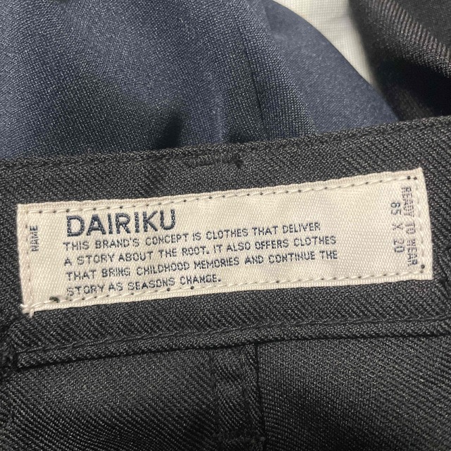 dairiku 21ss スタプレ 27インチ ブラックメンズ - www.primator.cz