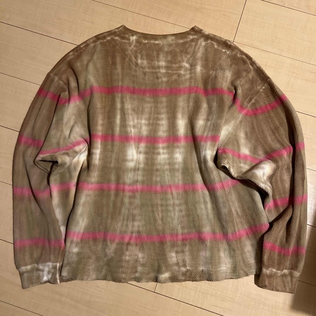 UNUSED(アンユーズド)のdairiku Tie-dye Thermal Tee サーマルニット メンズのトップス(Tシャツ/カットソー(七分/長袖))の商品写真