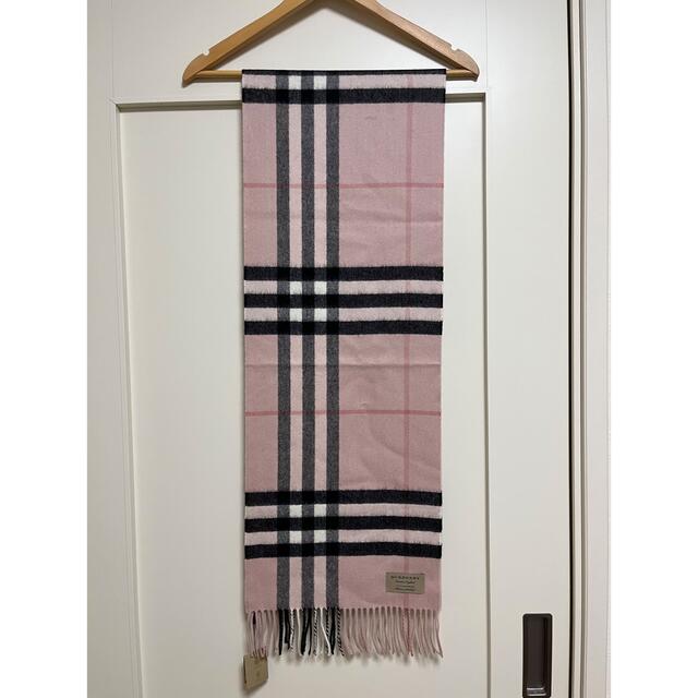 91%以上節約 BURBERRY バーバリー マフラー カシミア100% タグ付き未