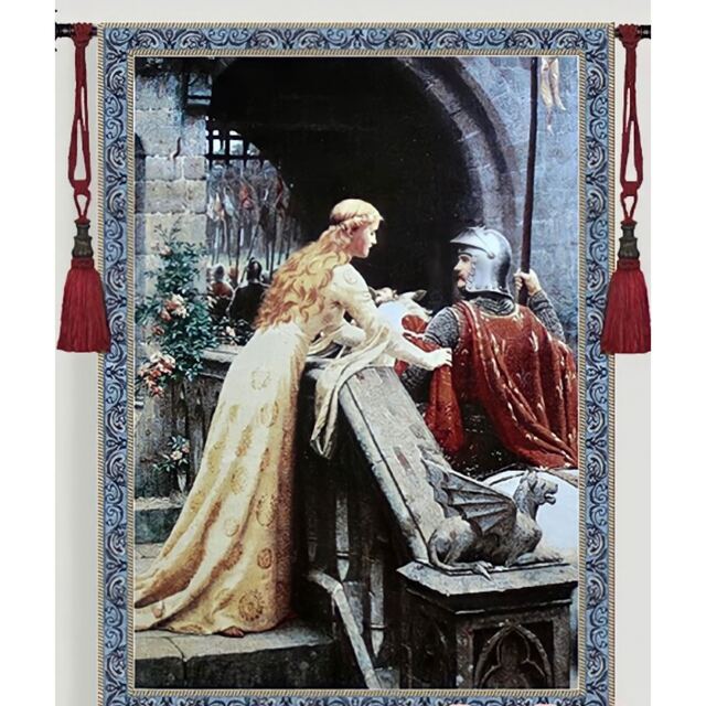エドモンド・ブレア・レントン　神のスピード　タペストリー　ヨーロッパ  エンタメ/ホビーの美術品/アンティーク(絵画/タペストリー)の商品写真