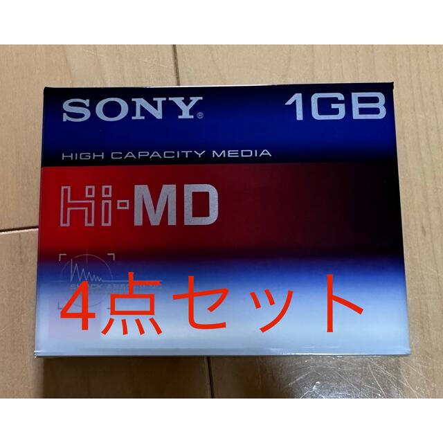 【4点セット新品未開封】SONY HMD1G Hi-MDディスク