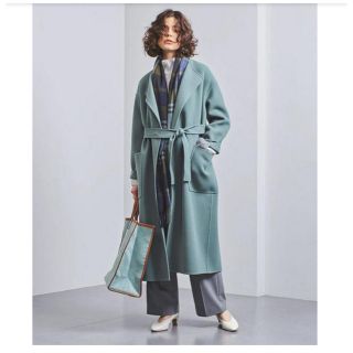 ユナイテッドアローズ(UNITED ARROWS)のUGCB ダブルフェイス ノーカラーコート(ロングコート)