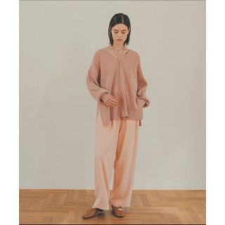 クラネ(CLANE)のCLANE☆BASIC TUCK PANTS ピンク　サイズ0(カジュアルパンツ)