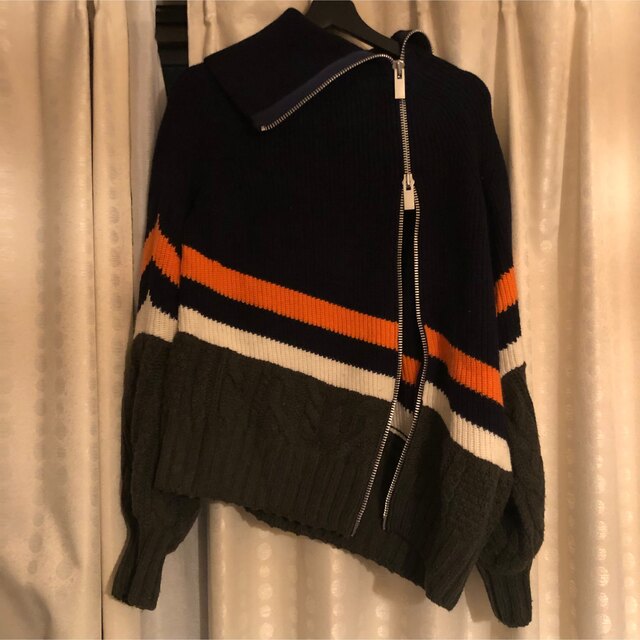 sacai(サカイ)のsacai ニットジャケット レディースのトップス(ニット/セーター)の商品写真