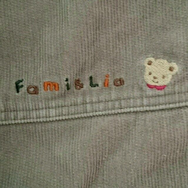 familiar(ファミリア)の専用 暖かい familiar コーデュロイパンツ 100センチ キッズ/ベビー/マタニティのキッズ服男の子用(90cm~)(パンツ/スパッツ)の商品写真