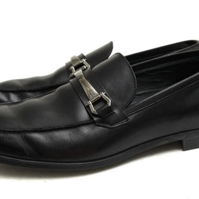 Ermenegildo Zegna(エルメネジルドゼニア)のゼニア／Ermenegildo Zegna ビットローファー シューズ 靴 メンズ 男性 男性用レザー 革 本革 ブラック 黒  A1553X スリッポン メンズの靴/シューズ(ドレス/ビジネス)の商品写真