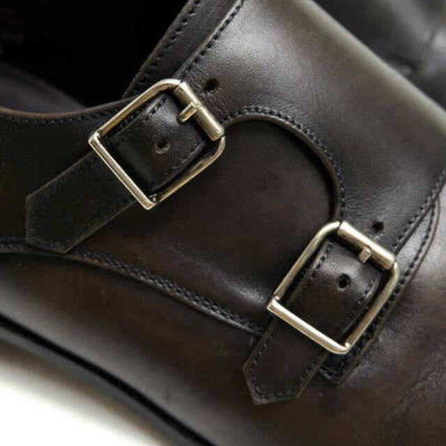 ハリス／HARRIS シューズ ビジネスシューズ 靴 ビジネス メンズ 男性 男性用レザー 革 本革 ブラック 黒 9345 ダブルモンクストラップ  ストレートチップ レザーソール