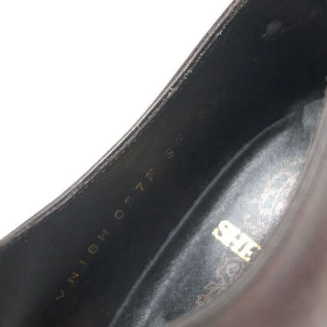 シェットランドフォックス／SHETLANDFOX シューズ ビジネスシューズ 靴 ビジネス メンズ 男性 男性用レザー 革 本革 ダークブラウン 茶 ブラウン  057F DUKE WHOLE-CUT デューク ホールカット プレーントゥ グッドイヤーウェルト製法 6