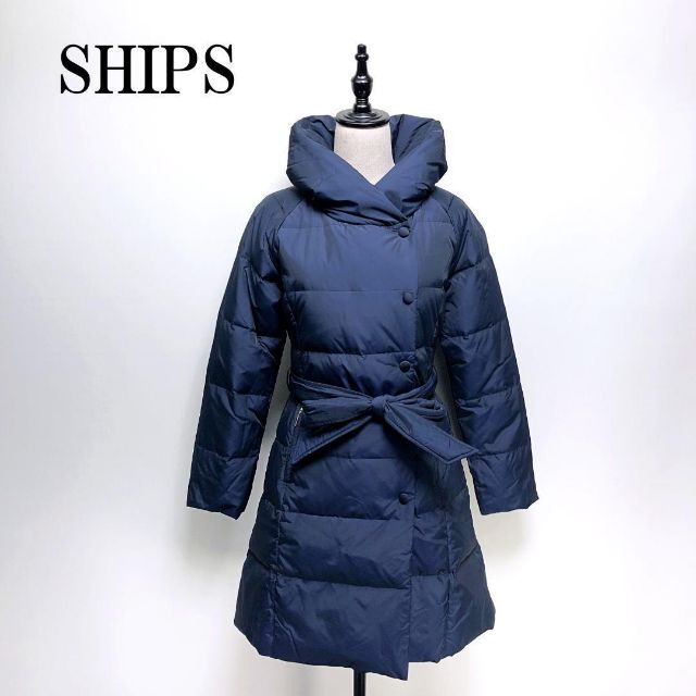 希少☆SHIPS×DiAPLEX ステンカラーコート ダウンライナー付き S