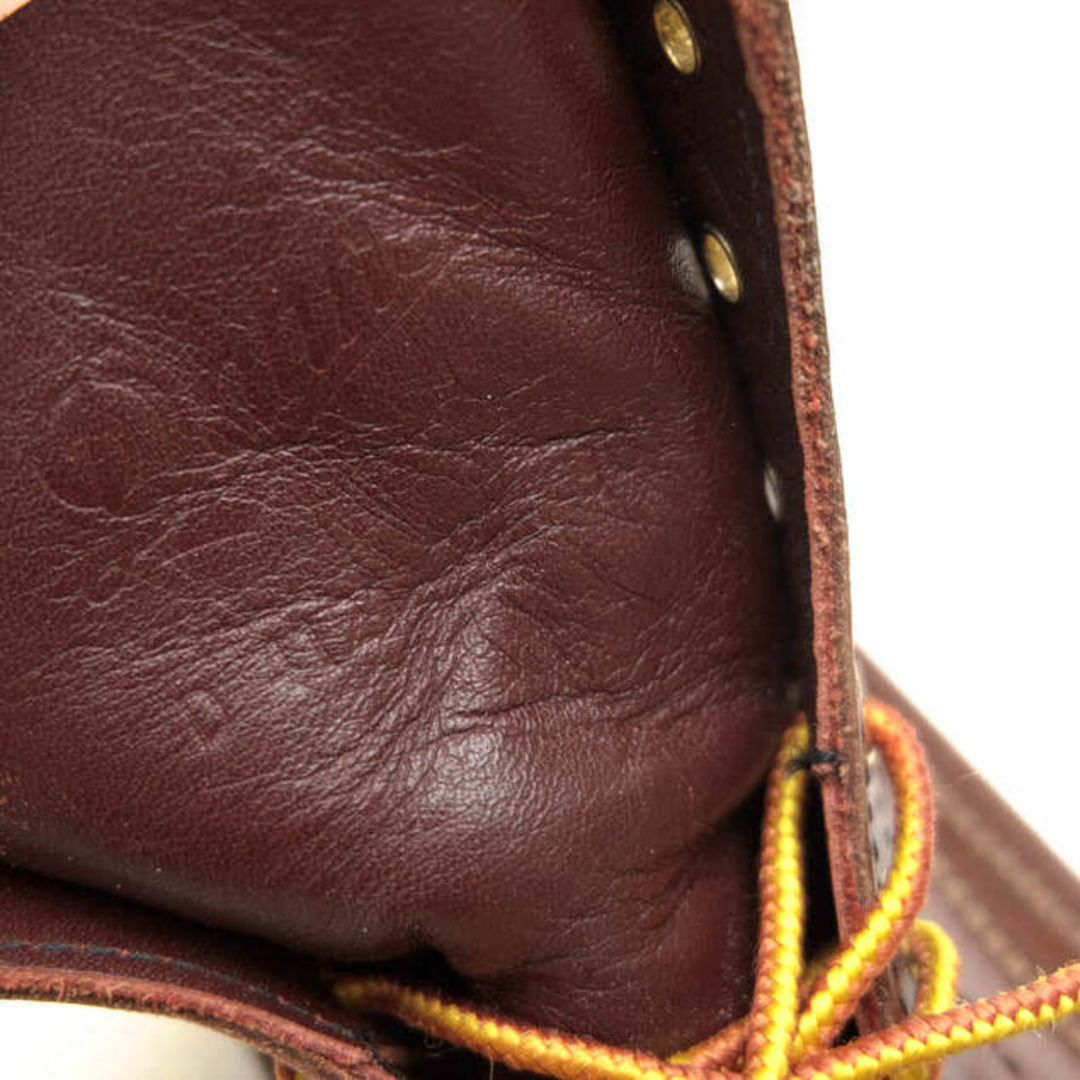 Danner(ダナー)のダナー／Danner ワークブーツ シューズ 靴 メンズ 男性 男性用レザー 革 本革 レッド ブラウン 赤 茶  D-4121 CAMALLI 2 モックトゥ Vibramソール メンズの靴/シューズ(ブーツ)の商品写真