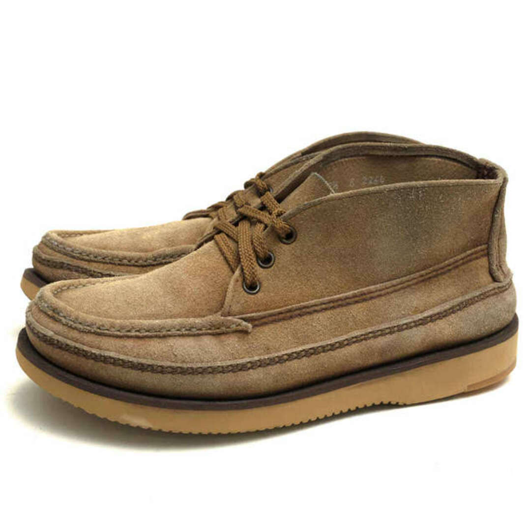 RUSSELL MOCCASIN(ラッセルモカシン)のラッセルモカシン／Russell Moccasin チャッカブーツ シューズ 靴 メンズ 男性 男性用スエード スウェード レザー 革 本革 ベージュ  スポーティングクレイチャッカ SPORTING CLAYS CHUKKA BOOTS モカシン Vibramソール メンズの靴/シューズ(スリッポン/モカシン)の商品写真