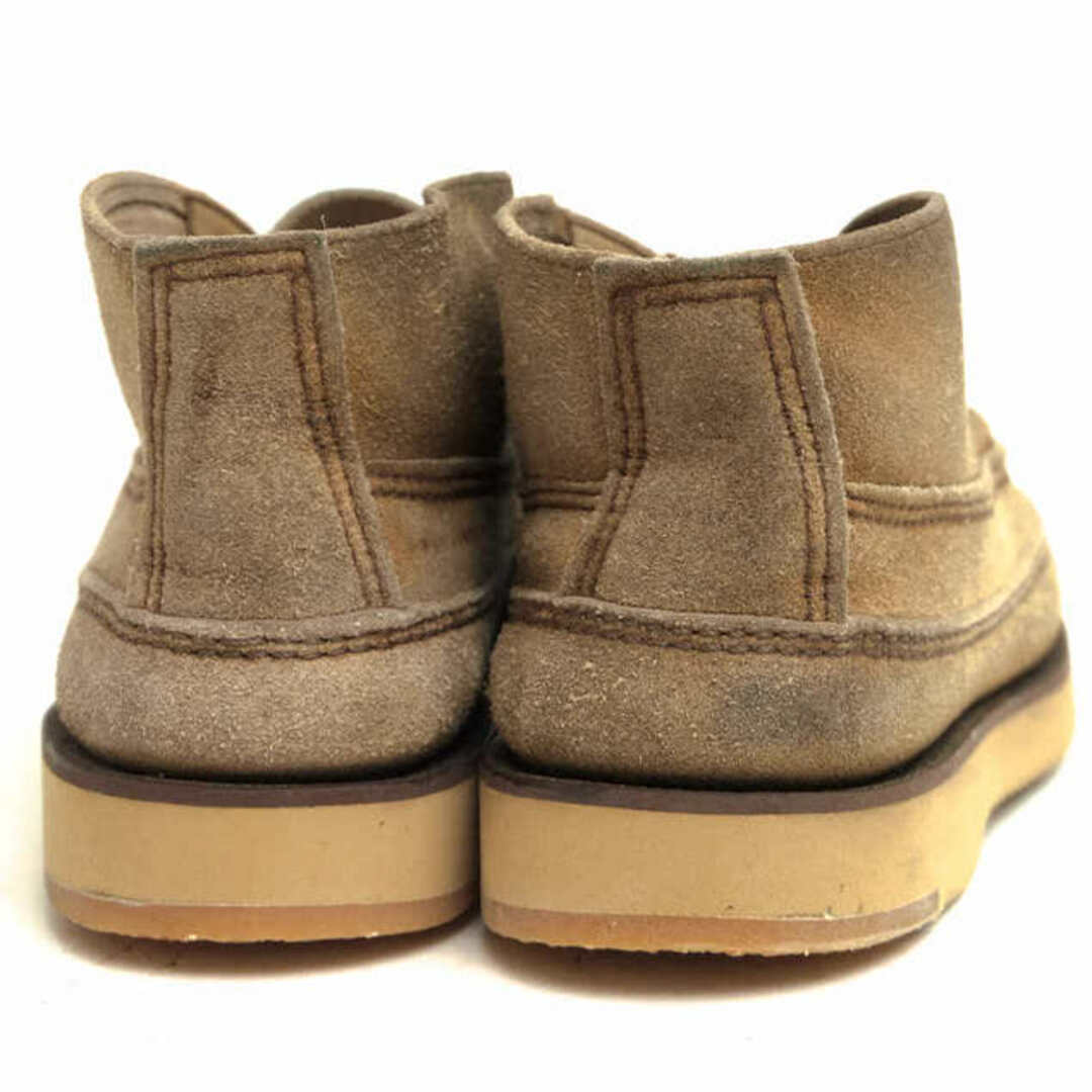 RUSSELL MOCCASIN(ラッセルモカシン)のラッセルモカシン／Russell Moccasin チャッカブーツ シューズ 靴 メンズ 男性 男性用スエード スウェード レザー 革 本革 ベージュ  スポーティングクレイチャッカ SPORTING CLAYS CHUKKA BOOTS モカシン Vibramソール メンズの靴/シューズ(スリッポン/モカシン)の商品写真