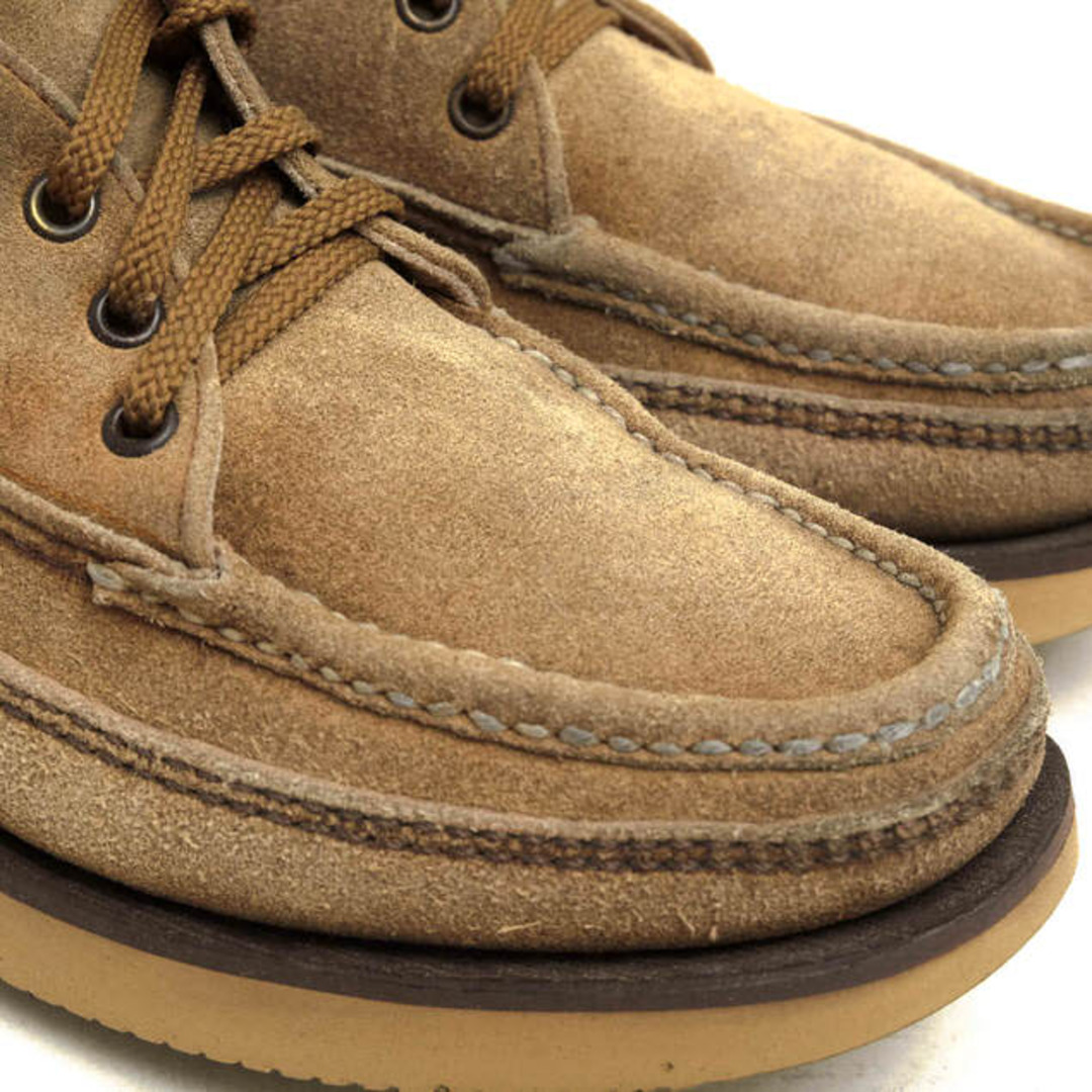 RUSSELL MOCCASIN(ラッセルモカシン)のラッセルモカシン／Russell Moccasin チャッカブーツ シューズ 靴 メンズ 男性 男性用スエード スウェード レザー 革 本革 ベージュ  スポーティングクレイチャッカ SPORTING CLAYS CHUKKA BOOTS モカシン Vibramソール メンズの靴/シューズ(スリッポン/モカシン)の商品写真