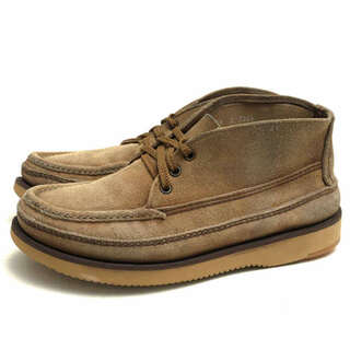 ラッセルモカシン(RUSSELL MOCCASIN)のラッセルモカシン／Russell Moccasin チャッカブーツ シューズ 靴 メンズ 男性 男性用スエード スウェード レザー 革 本革 ベージュ  スポーティングクレイチャッカ SPORTING CLAYS CHUKKA BOOTS モカシン Vibramソール(スリッポン/モカシン)