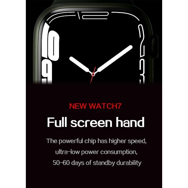 i7 pro MAX AppleWatch類似品 スマートウォッチ メンズの時計(腕時計(デジタル))の商品写真