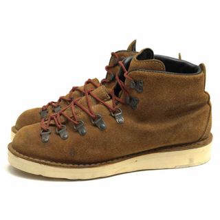 ダナー(Danner)のダナー／Danner マウンテンブーツ トレッキングブーツ シューズ 靴 メンズ 男性 男性用スエード スウェード レザー 革 本革 ブラウン 茶  D-45500X MOUNTAIN LIGHT TAN SUEDE マウンテンライト タンスエード ステッチダウン製法 Vibramソール 定番(ブーツ)