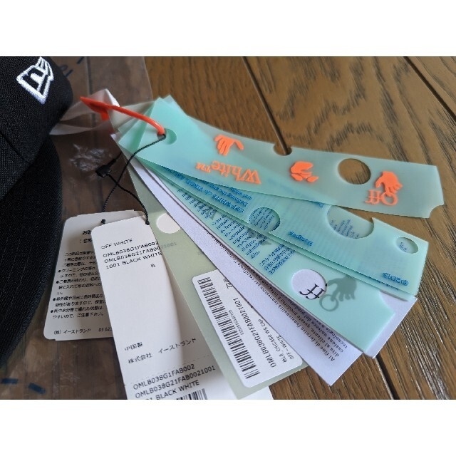 OFF-WHITE(オフホワイト)のOff White × New Era × MLB キャップ　タグ付き新品 メンズの帽子(キャップ)の商品写真