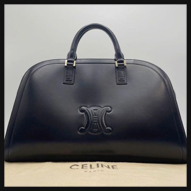 celine - 【極美品・現行】CELINE セリーヌ トリオンフ ハンドバッグ ボストン
