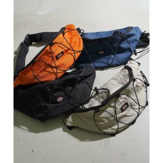 ディッキーズ(Dickies)の【オレンジ】DICKIES/(U)DK OUTLINE LOGO HOLD WAISTBAG(ボディーバッグ)