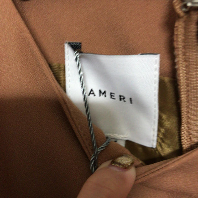 Ameri VINTAGE(アメリヴィンテージ)のAMERI   NOSLEEVE ALL IN ONE レディースのパンツ(オールインワン)の商品写真