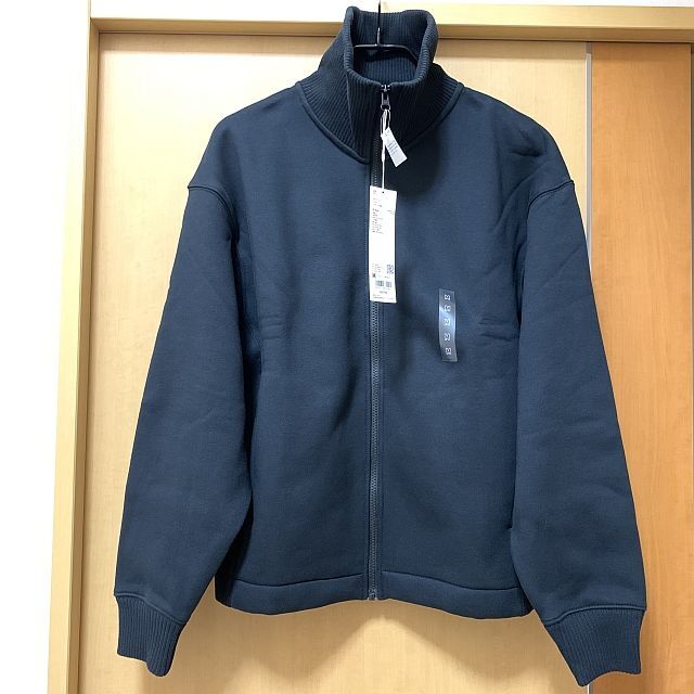 UNIQLO(ユニクロ)のUNIQLO U ボアスウェットトラックジャケット（長袖）M メンズのトップス(スウェット)の商品写真