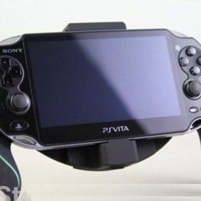 PlayStation Vita(プレイステーションヴィータ)のPS Vita 1000専用 ハンドグリップ (黒) エンタメ/ホビーのゲームソフト/ゲーム機本体(その他)の商品写真