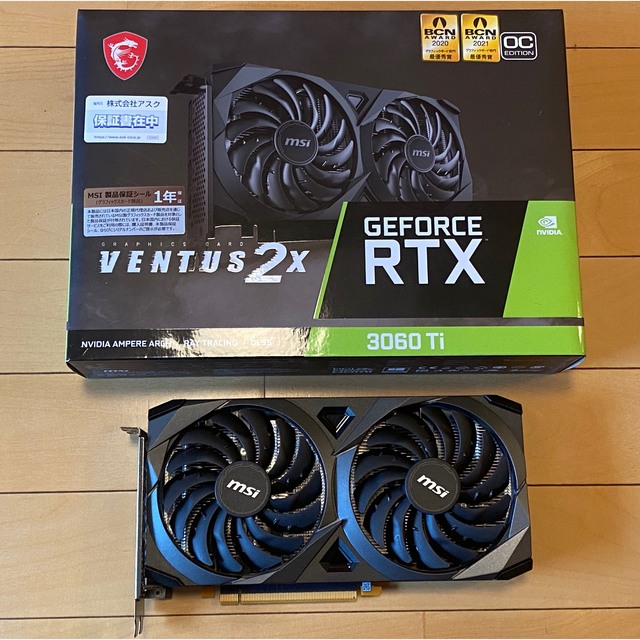MSI GeForce RTX 3060 Ti VENTUS 2X 8G(MSI GeForce RTX 3060 MSI GeForce RTX 3060 Ti VENTUS 2X 8G(MSI GeForce RTX 3060