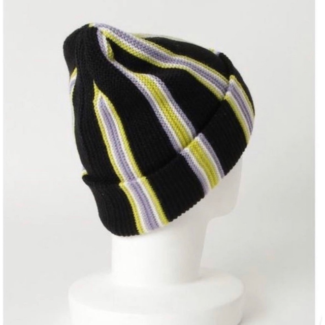 STUSSY ステューシー Vertical Stripe Cuff ニット帽