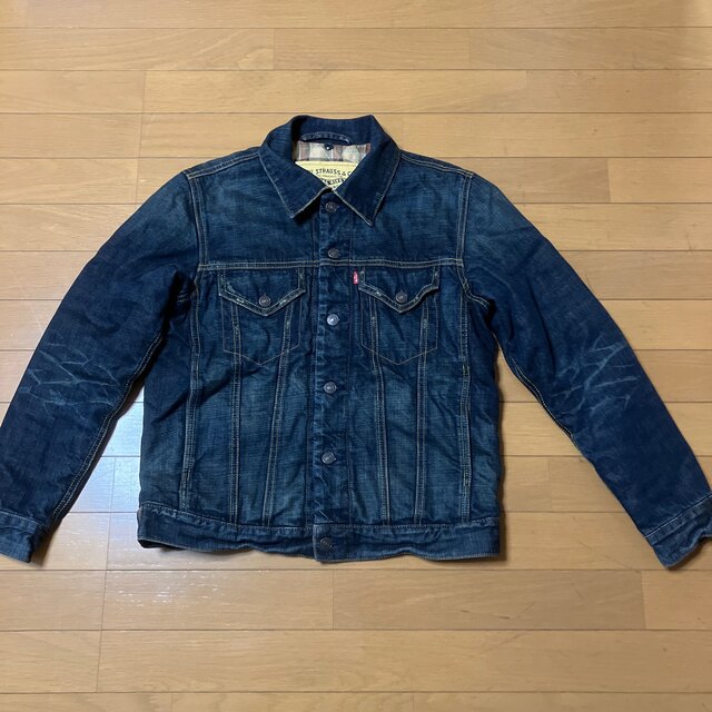 Levi's red リーバイスレッド gジャン チェック　厚手　ビンテージ加工