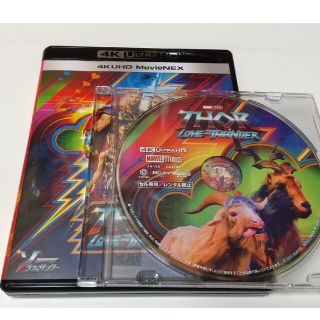 MARVEL - 「ソー:ラブ&サンダー 4K UHD Blu-rayディスク」純正ケース付き