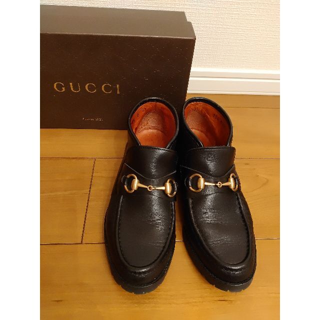 Gucci - 保存箱あり GUCCI グッチ ホースビット ブーツ モカシン