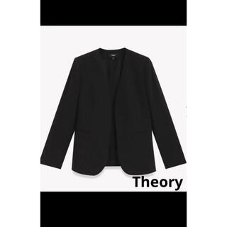 theory - Theory CLASSIC CREPE ノーカラージャケット