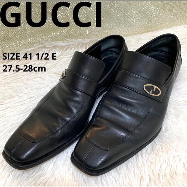 Gucci(グッチ)のGUCCI グッチ GG 金具 ビジネスシューズ 革靴 メンズの靴/シューズ(ドレス/ビジネス)の商品写真
